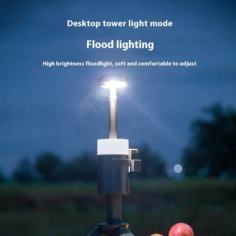 Illuminate Your Adventures with the Retractable Remote Control Camping Lantern